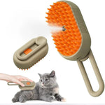 VaporBrush Elite™ – Cepillo de Vapor Retráctil para Mascotas