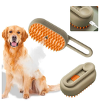 VaporBrush Elite™ – Cepillo de Vapor Retráctil para Mascotas